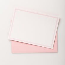 Load image into Gallery viewer, 8 CuriOsity Letterpress Notecards, Pink Powder