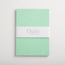 Load image into Gallery viewer, Botanist A5 Notebook, Teresa Green, Dot Grid Pages