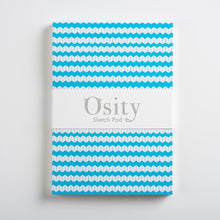 Load image into Gallery viewer, Jazz Sketch Pad, Swimming Pool Blue