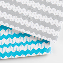 Load image into Gallery viewer, Pack of Two Jazz Pocketbooks, Swimming Pool Blue and Subtle Silver