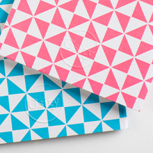 Load image into Gallery viewer, Pack of Two Windmill Pocketbooks, Hot Pink and Swimming Pool Blue