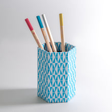 Load image into Gallery viewer, Flash LuminOsity Pencil Pot, Swimming Pool Blue
