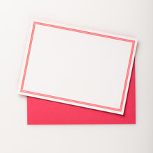 Load image into Gallery viewer, 8 LuminOsity Letterpress Notecards, Hot Pink
