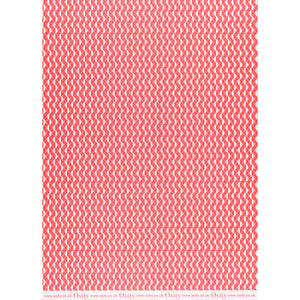 Eau Patterned Paper, Hot Pink, Flat Lay