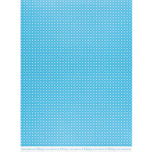 Elements Patterned Paper, Pixie Blue, Flat Lay
