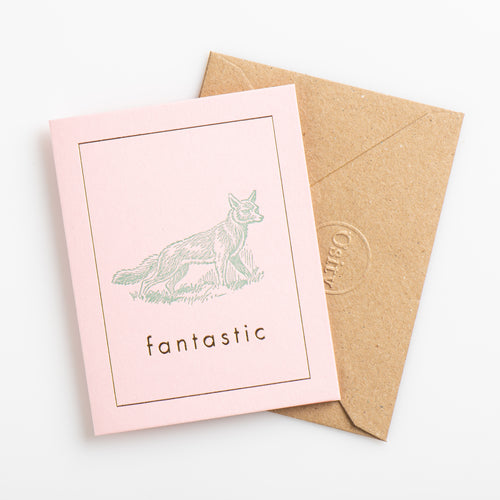 Fantastic Small Card, Pink Powder
