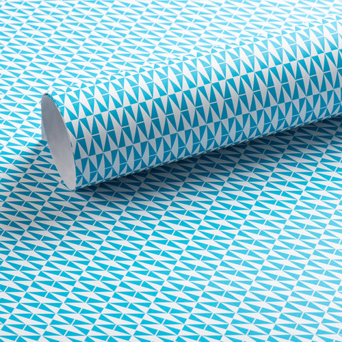 Flash Patterned Paper, Swimming Pool Blue