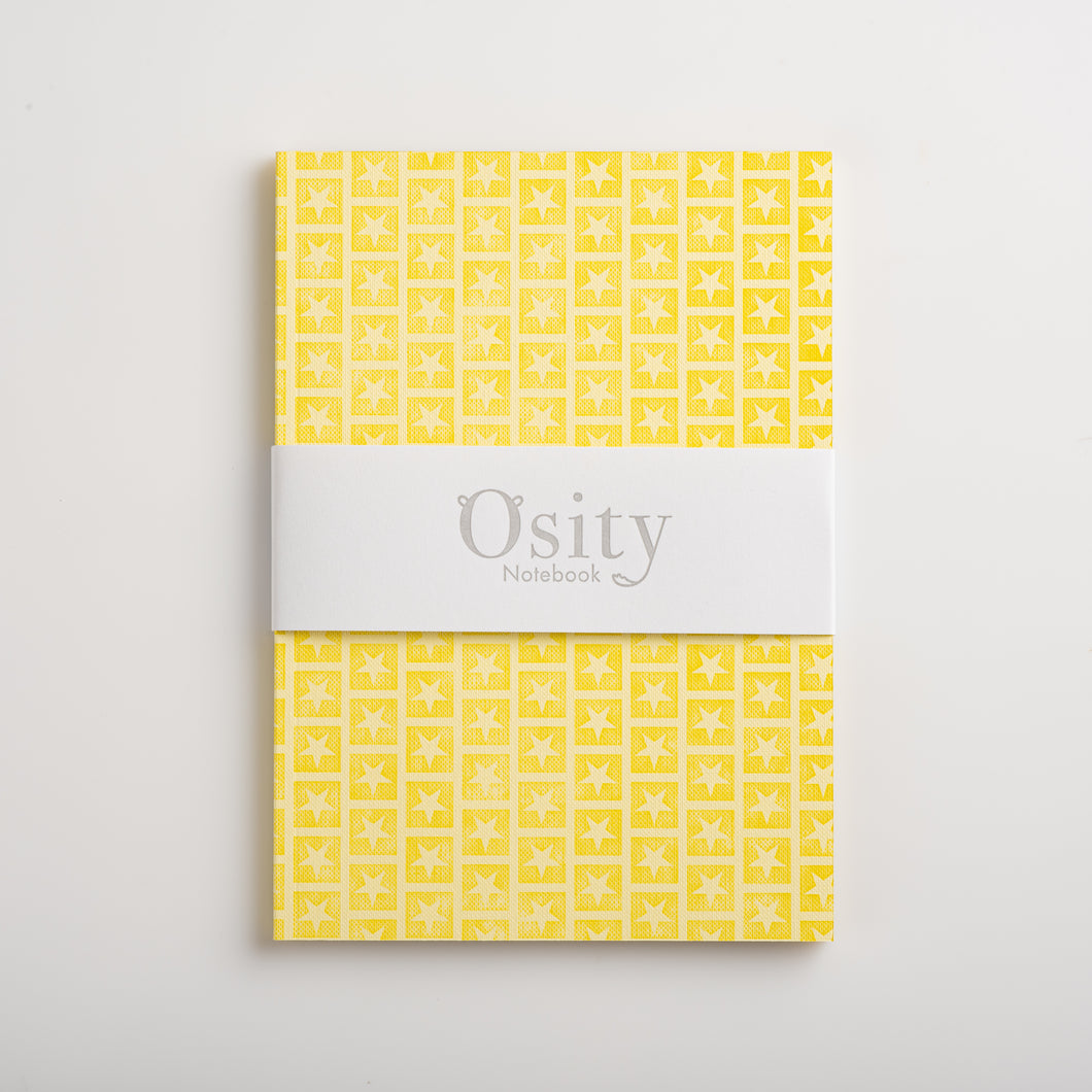 Lyra A5 Notebook, Amelia Yellow, Dot Grid Pages