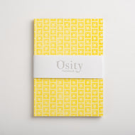 Lyra A5 Notebook, Amelia Yellow, Dot Grid Pages