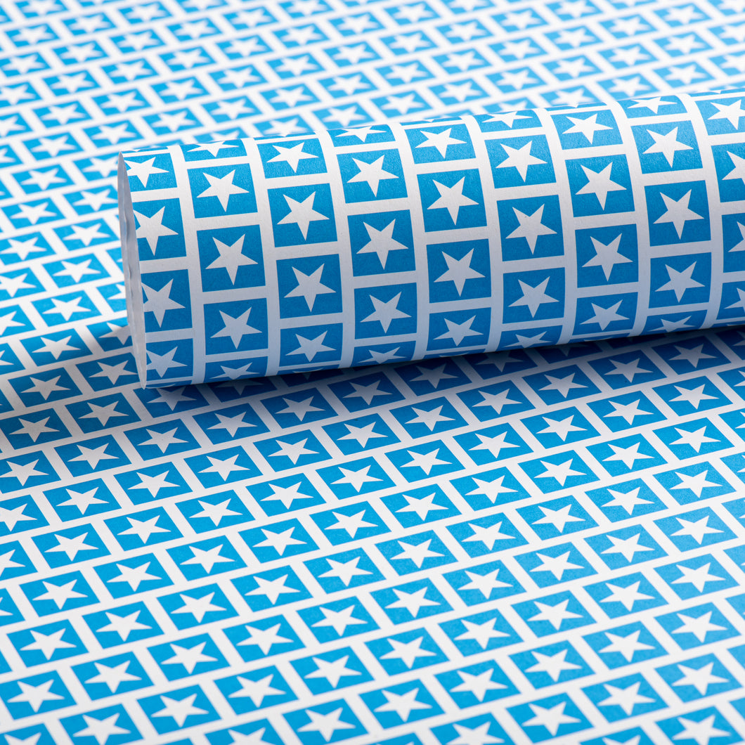 Lyra Patterned Paper, Pixie Blue