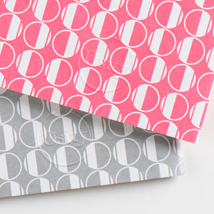 Pack of Two Eau Pocketbooks, Hot Pink and Subtle Silver