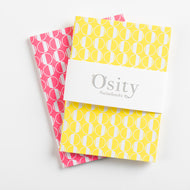 Pack of Two Eau Pocketbooks, Luminous Yellow and Hot Pink