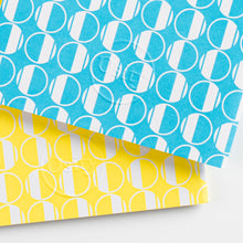 Load image into Gallery viewer, Pack of Two Eau Pocketbooks, Swimming Pool Blue and Luminous Yellow
