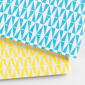 Pack of Two Flash Pocketbooks, Swimming Pool Blue and Luminous Yellow