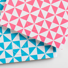 Load image into Gallery viewer, Pack of Two Windmill Pocketbooks, Hot Pink and Swimming Pool Blue
