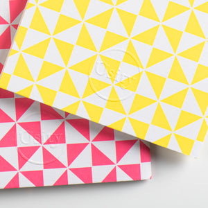Pack of Two Windmill Pocketbooks, Luminous Yellow and Hot Pink